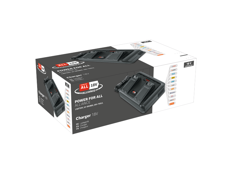 Dvojni polnilnik Bosch AL 2x18V-88, 1600A03607